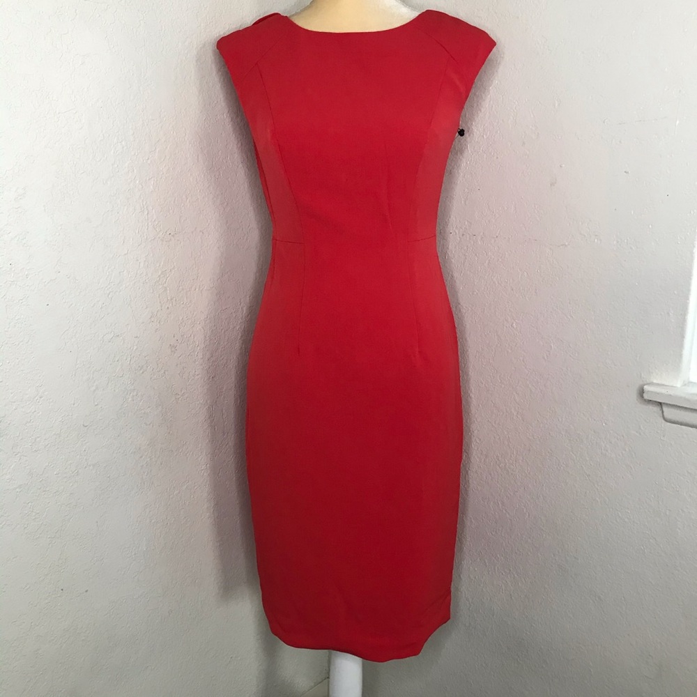 ADRIANNA PAPPELL  DRESS  SIZE 2P Color Orange